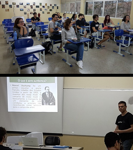 Foto da oficina Experi&ecirc;ncia Est&eacute;tica e Catarse